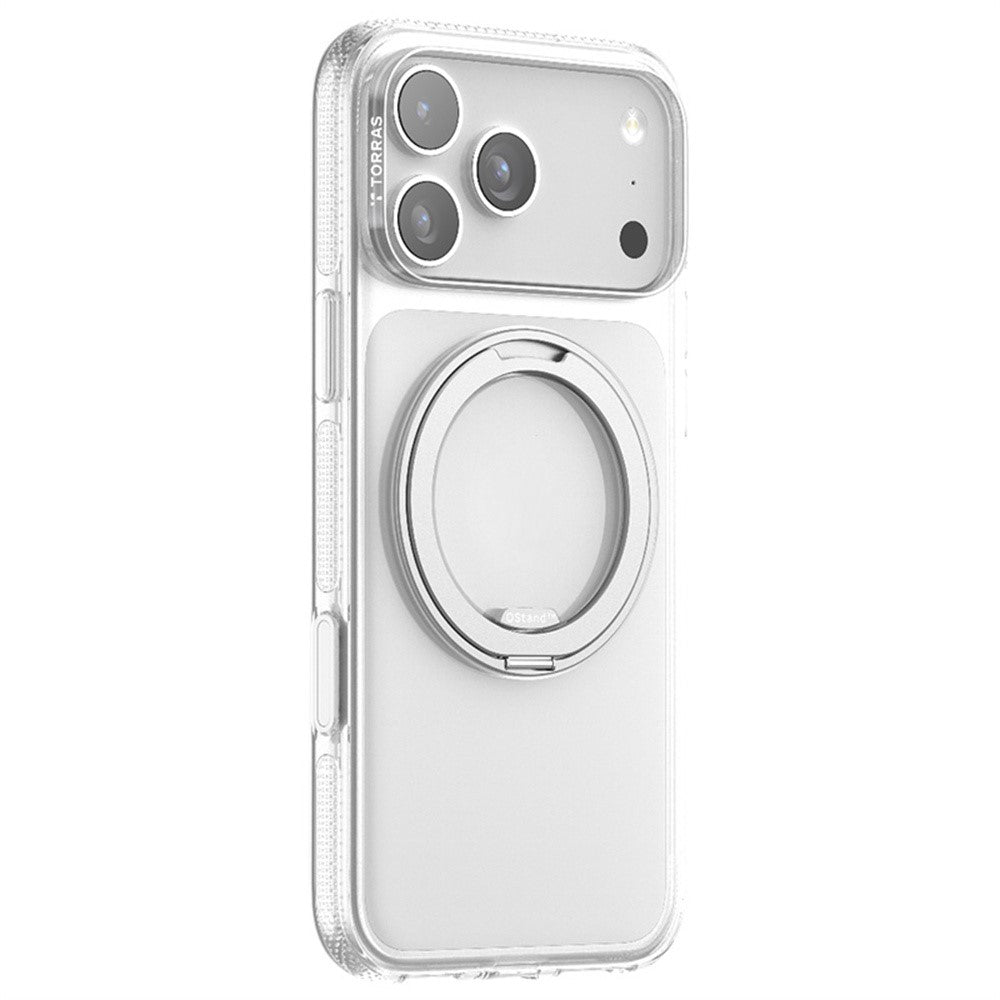 TORRAS O Fitness Series For iPhone 17 Pro Max Case Compatible with MagSafe TPU PC Kickstand Phone Cover