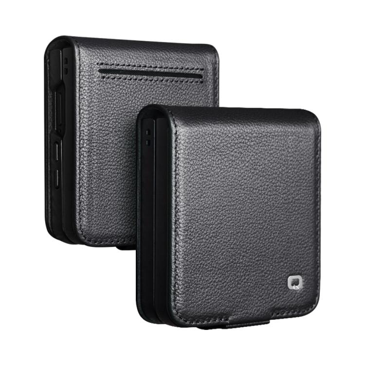 QIALINO Classics 3rd Genuine Leather Phone Case