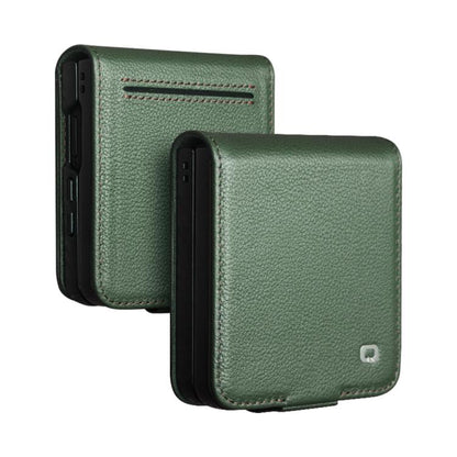 QIALINO Classics 3rd Genuine Leather Phone Case