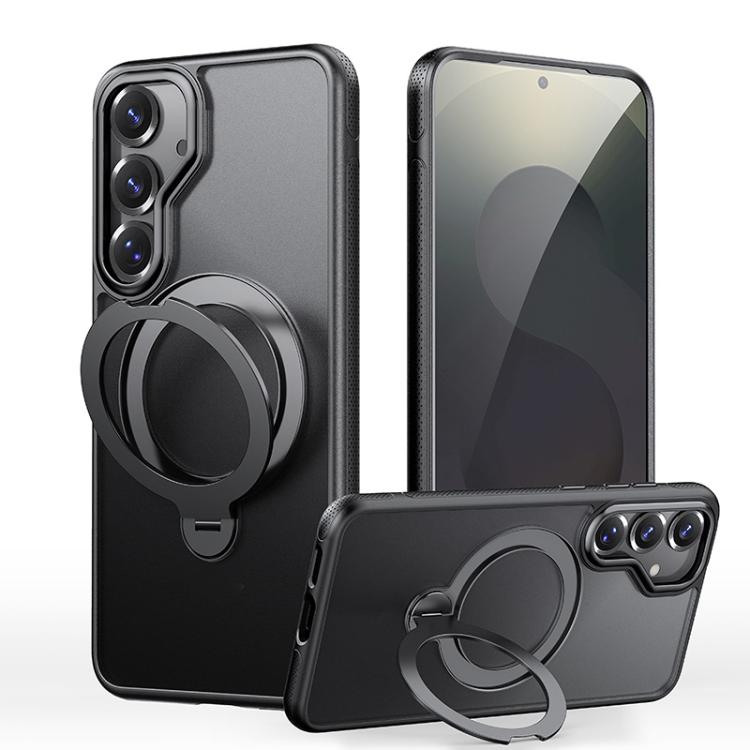 Gear-Style Stress Relief 360 Rotation Holder MagSafe Phone Case, For Samsung Galaxy S25 5G, For Samsung Galaxy S25+ 5G, For Samsung Galaxy S25 Ultra 5G