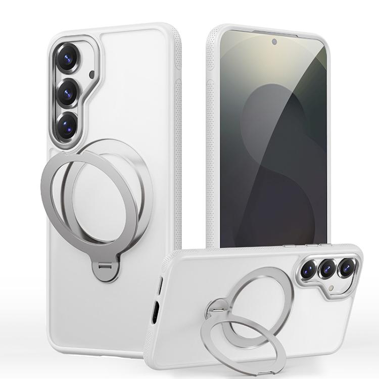 Gear-Style Stress Relief 360 Rotation Holder MagSafe Phone Case, For Samsung Galaxy S25 5G, For Samsung Galaxy S25+ 5G, For Samsung Galaxy S25 Ultra 5G